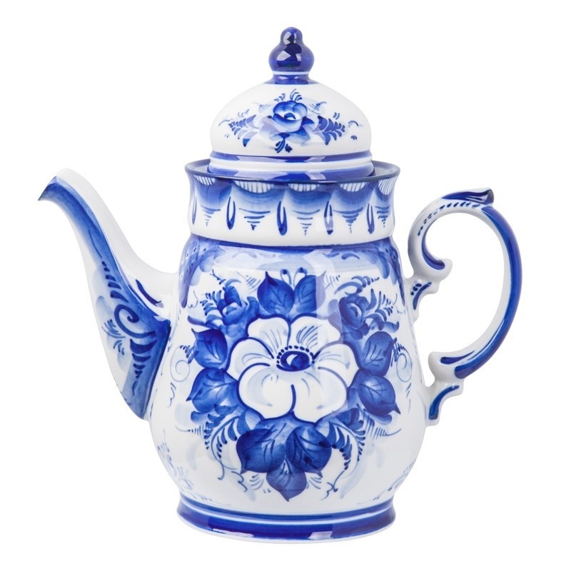 Сервиз чайно-кофейный Чародейка "Белый цветок" - 993400906