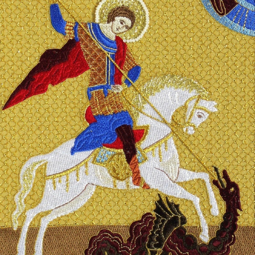 Икона «Георгий Победоносец» - р.1145-1
